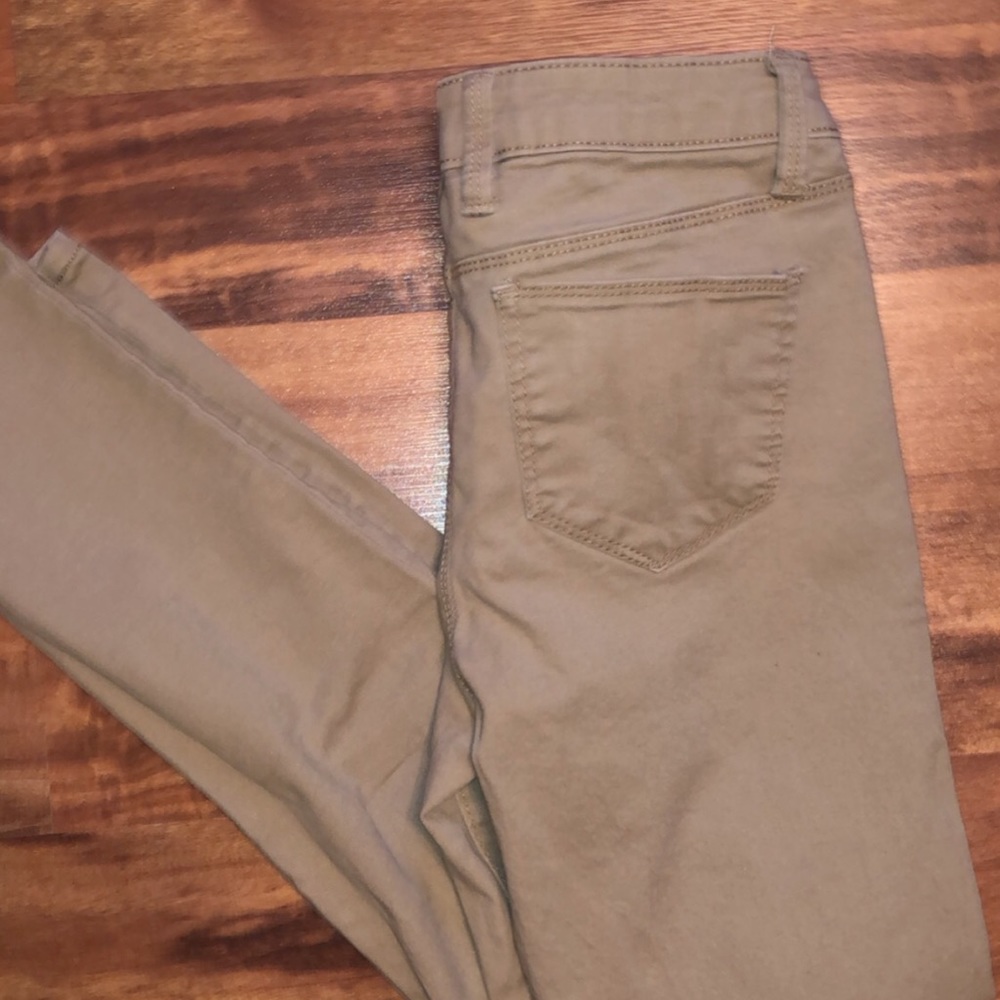 Khaki Skinny Pants